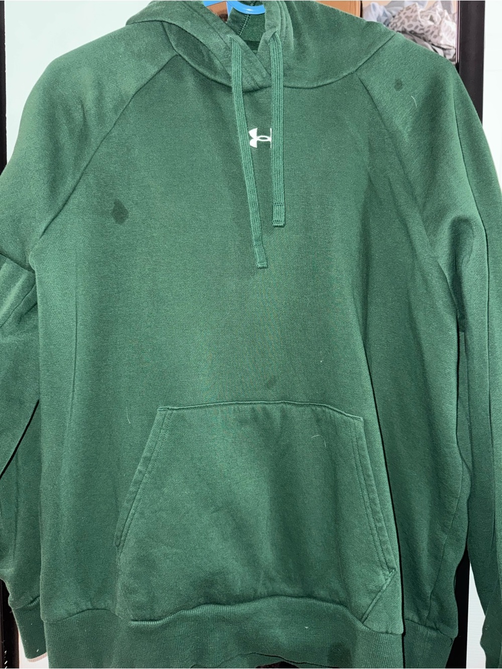 Under Armour Men's Dark Green Pullover Hoodie